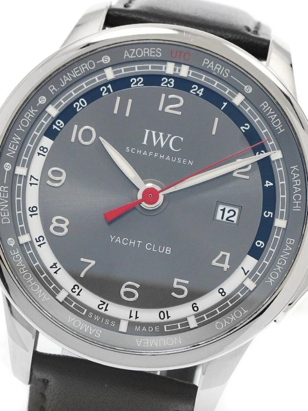 IWC SCHAFFHAUSEN Portugieser Yacht Club Worldtimer IW326602 AT Men's_958416